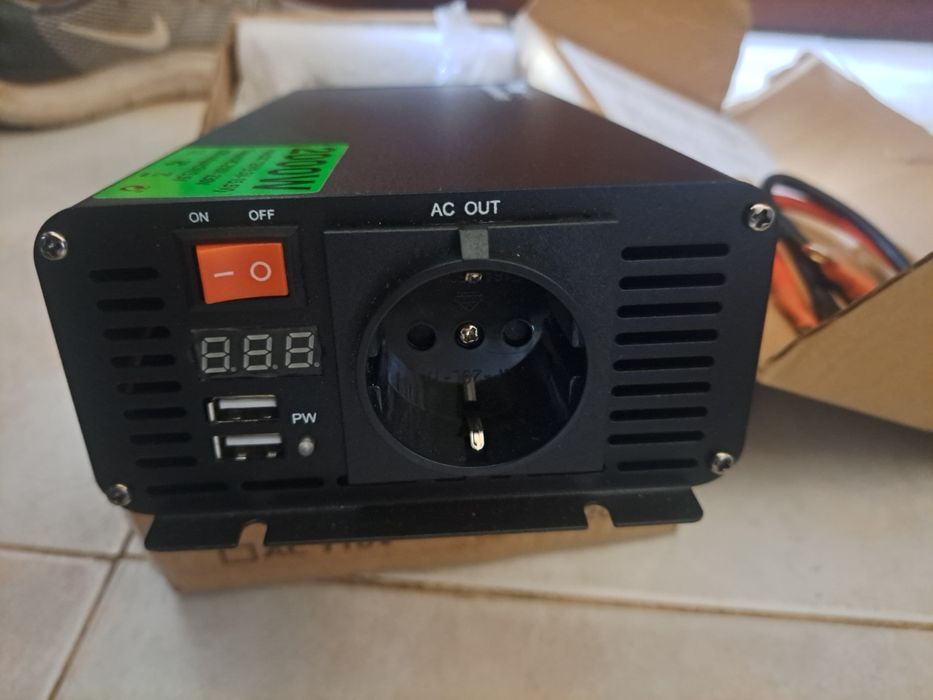 Inversor 12V 2000w onda pura