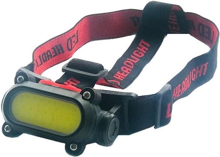 Красный фонарик BL-209 | Фонарик налобный с двумя световыми режимами к