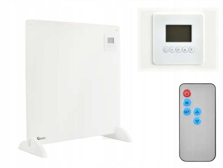 Grzejnik - panelowy promiennik na podczerwień sterowanie pilotem 425W