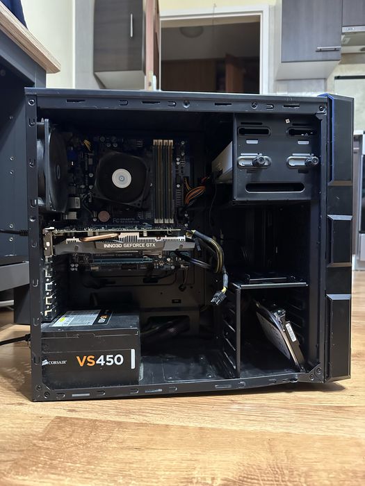 KOMPUTER GAMINGOWY I7 16 gb ram GTX 1650 SUPER  4gb GDDR6 ssd win10 rtx silentiumpc