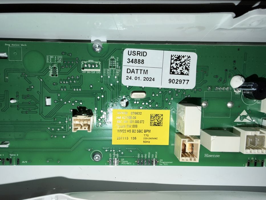 Modul programator do pralki gorenje WNEI84AS