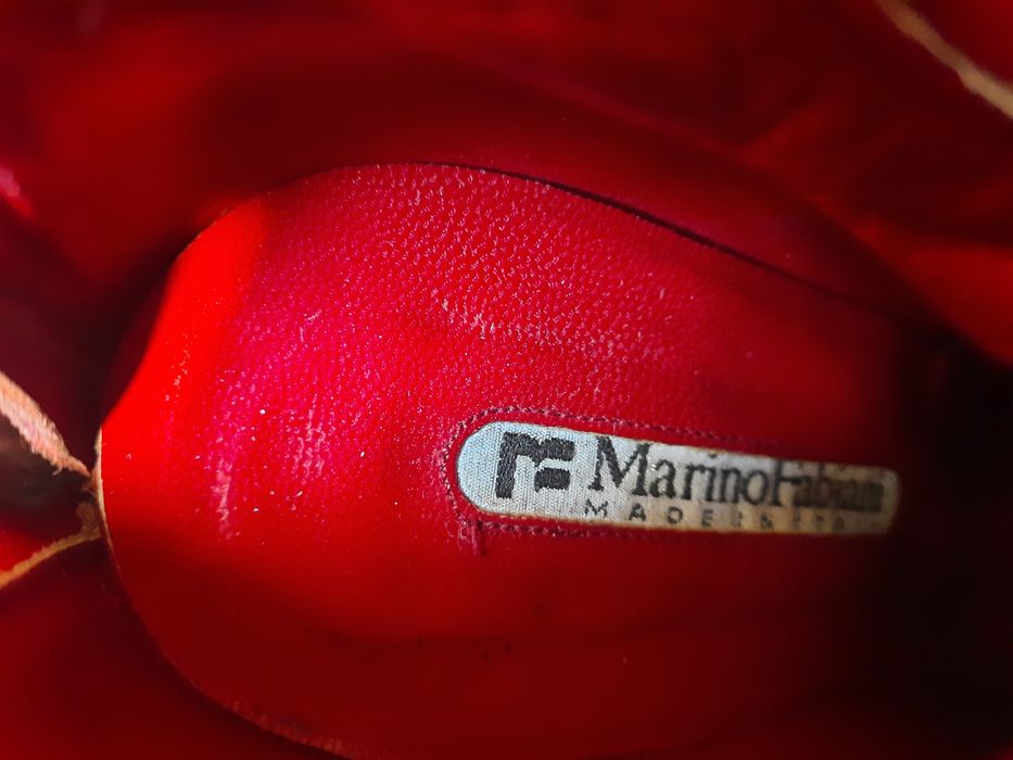 Красные  сапоги чулки