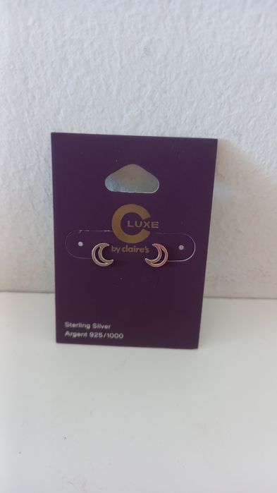 Brincos Claire's novos de prata 925