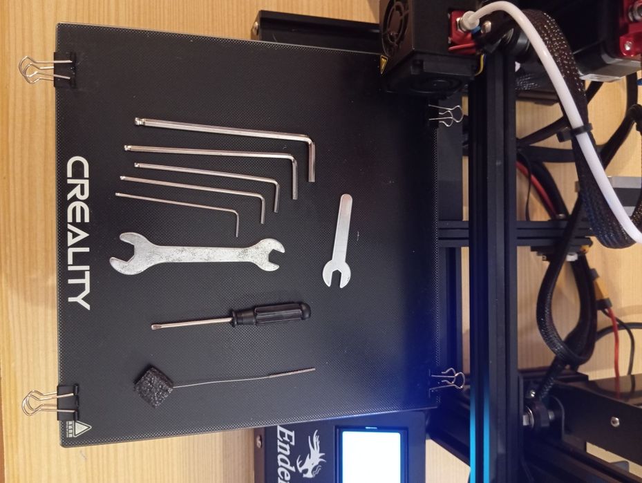 Impressora 3D Creality Ender 3 C/ Duplo Eixo Z e Motherboard SKR