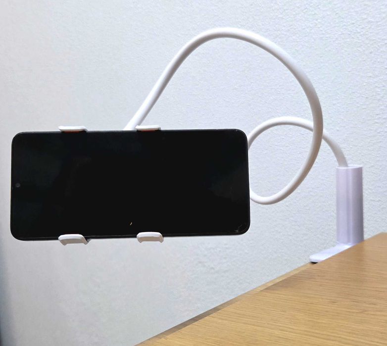 Suporte articulado para telemóvel – braço flexível – novo