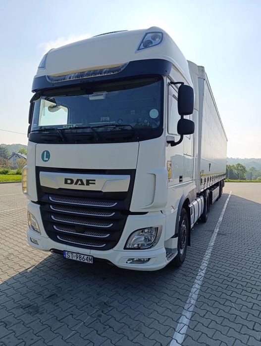 DAF XF 480  Zadbany DAF XF480 + Naczepa Wielton