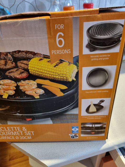 Grill elektryczny Nowy bez paragonu