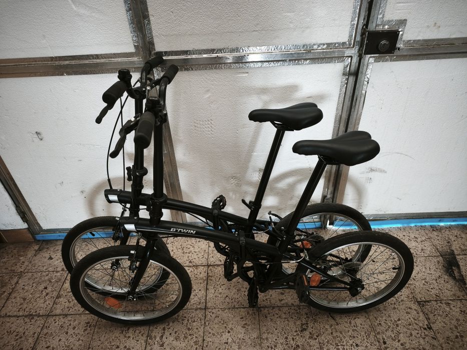 2 bicicletas Decathlon dobráveis
