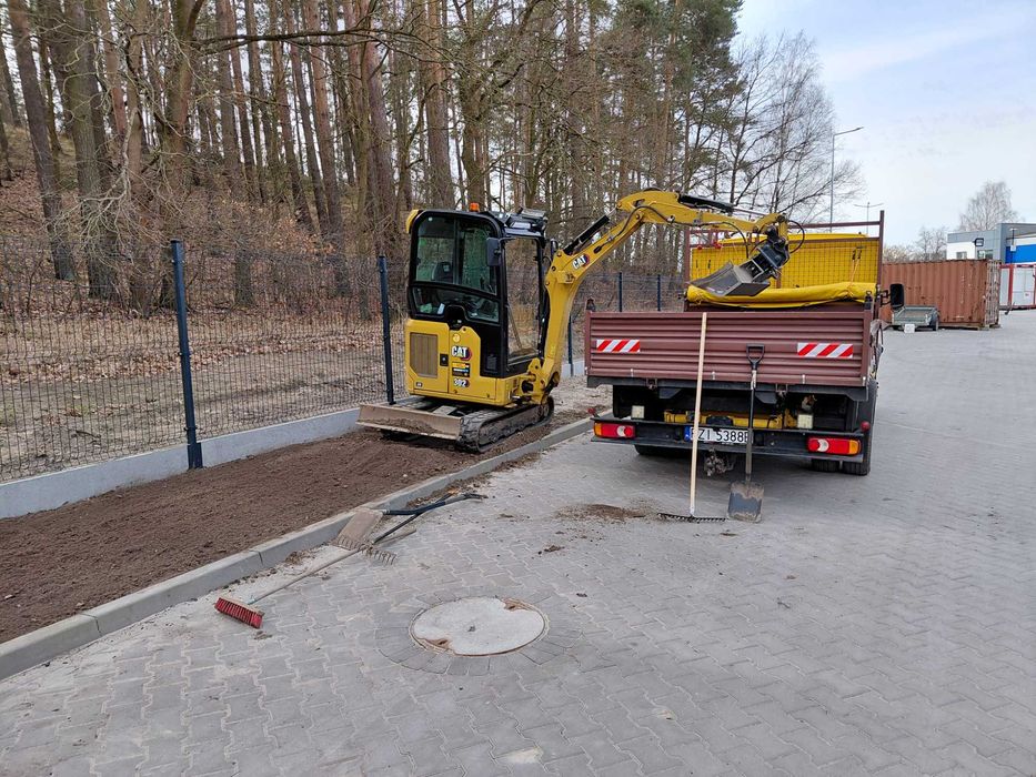 minikoparka zielona góra usługi +50km./ cat 302cr