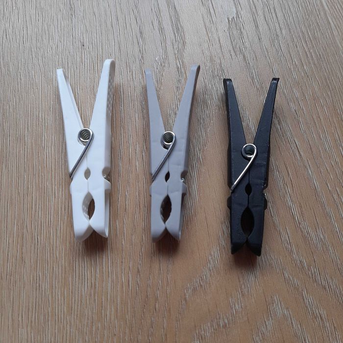 Cesto Extensível com 40 Molas para a roupa, Novo