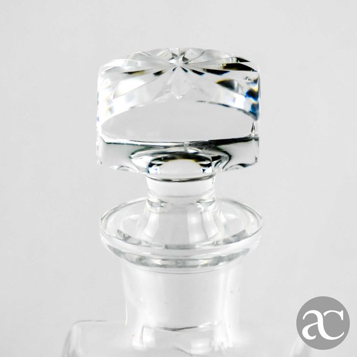 Garrafa de licor / Whisky em Cristal Stephens