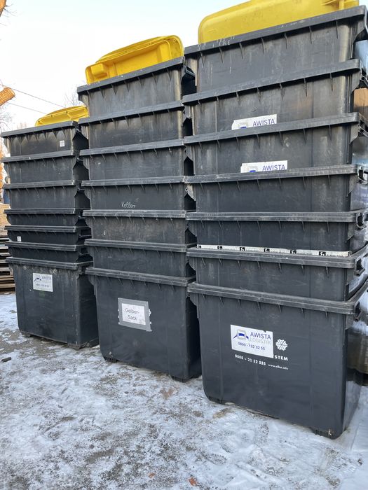 Євроконтейнер для сміття 1100л