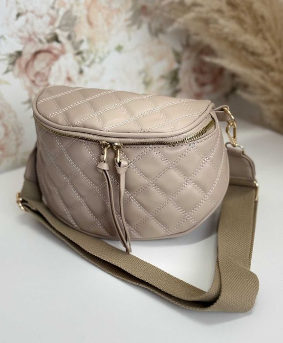 Torebka Nerka Beżowa