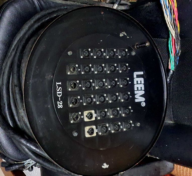 Cabo Multicore (Multipar) profissional LEEM LSD-28