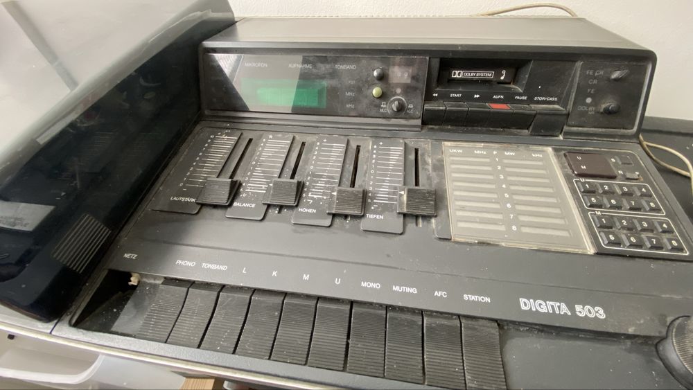 Dual 1236 Grundig, stacja muzyczna ,DJ , deck 3 w 1