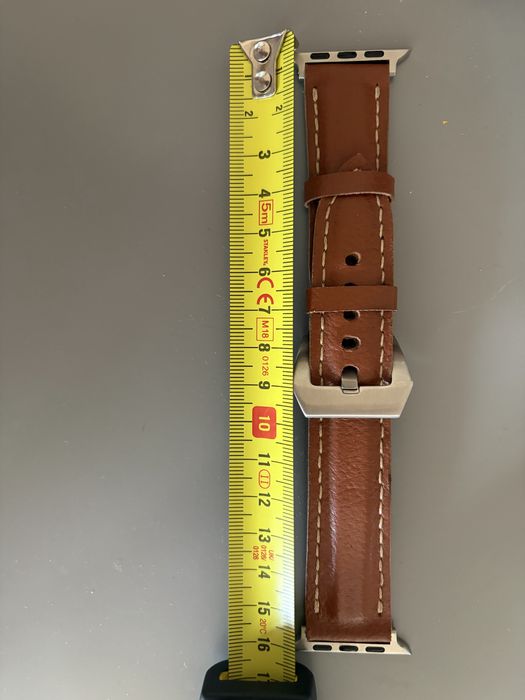 Pulseira de couro para smartwatch