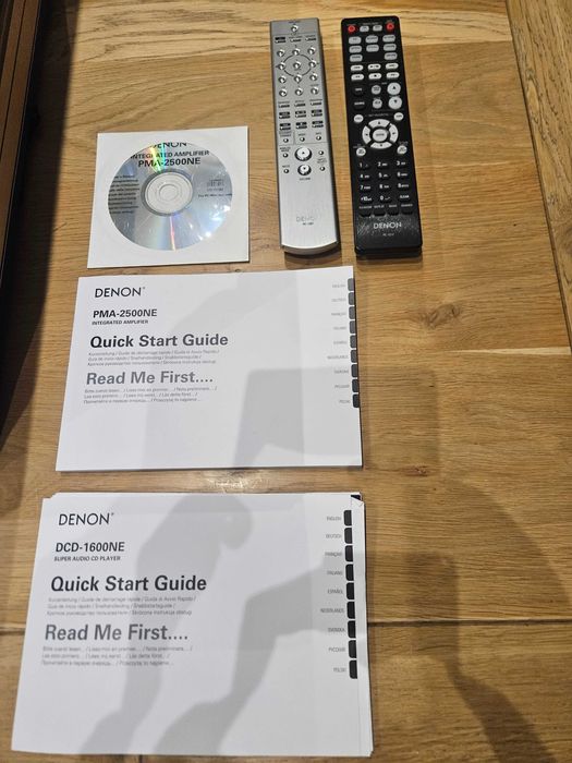 Denon PMA 2500 NE +DCD 1600 NE Stan salonowy