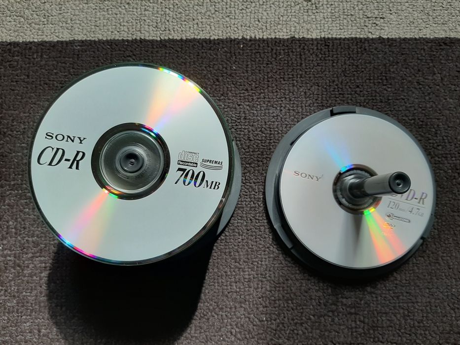9 DVD-R Sony - nunca usados