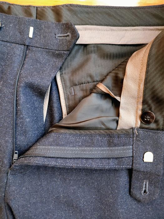 Класичні вовнені штани Next Tailoring / Slim Fit/ РозмірL/ 34S