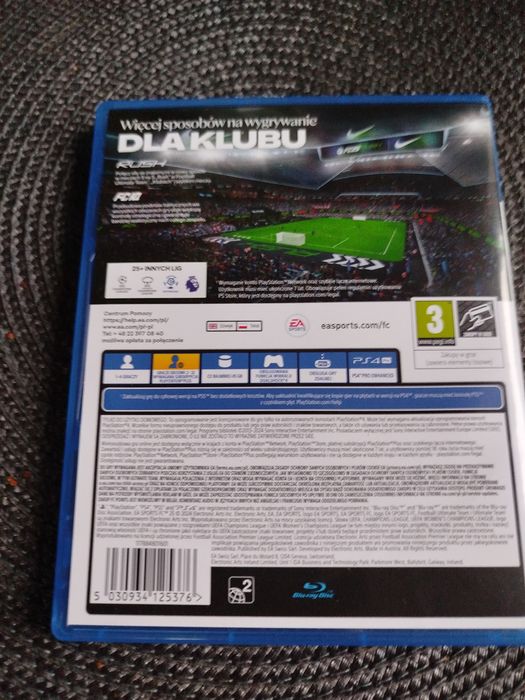 FC 25, FIFA, PS4, wersja PL, płyta idealna
