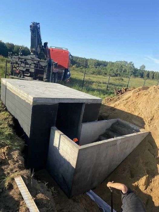 Готовий бетонний погріб для будинка, залізобетонний льох / підвал / бомбосховище