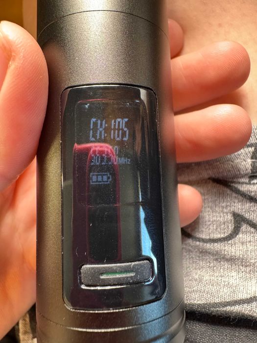 Mikrofon Tonor TW-520 bezprzewodowy karaoke wesela kościół regulacja