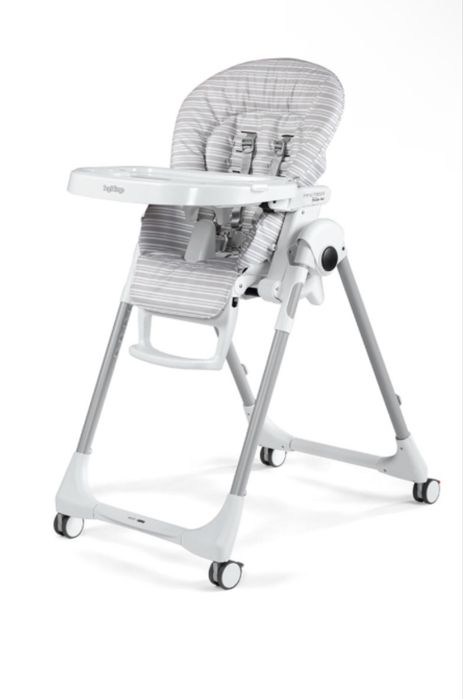 Стілець для годування Peg-Perego Prima Pappa Follow Me (Linear Grey)