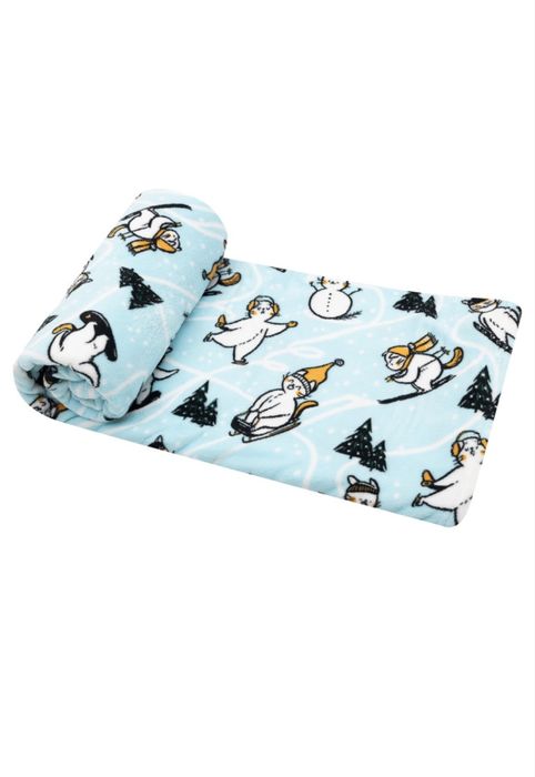 Koc , Kotter Xmas, Błekitny , 150 x 200 cm