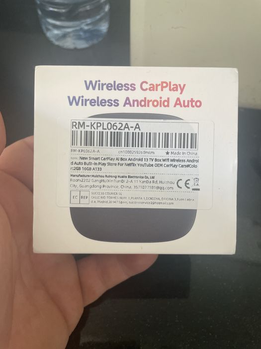 CarPlay Android Auto wifi