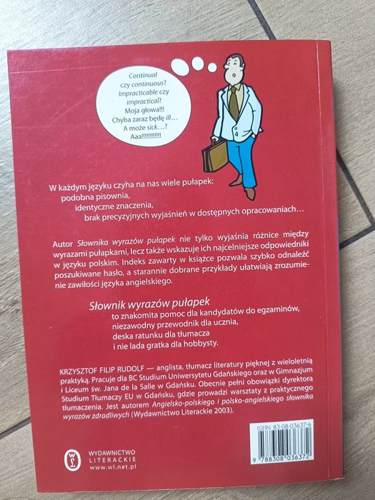 Słownik wyrazów pułapek.