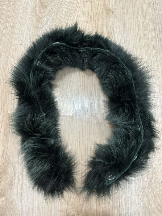 Kołnierz futrzany z lisa, futro naturalne lis