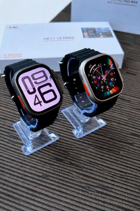 +ПЛІВКА! Годинник HK11 Ultra 3 Max(Black)/4GB|AMOLED|Українська Мова