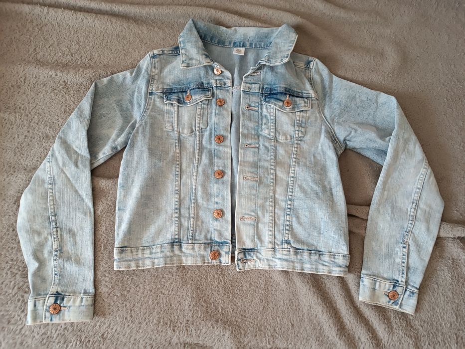 Jasna kurtka jeansowa H&M