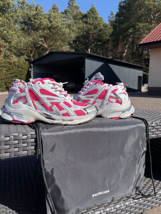 Balenciaga Runner white/pink size 42 stan bardzo dobry