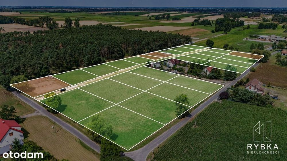 Najtańsze działki przy lesie Grójec