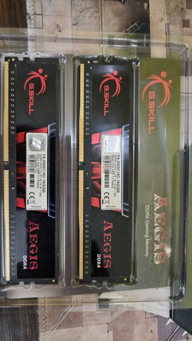 Оперативна пам'ять G.Skill Aegis DDR4 3000 16GB (2x8)