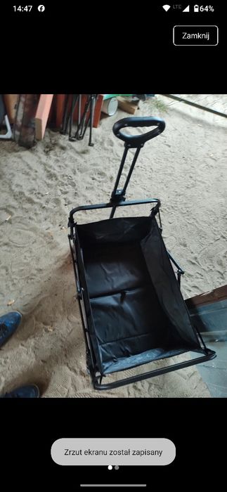 Wózek plażowy nowy
