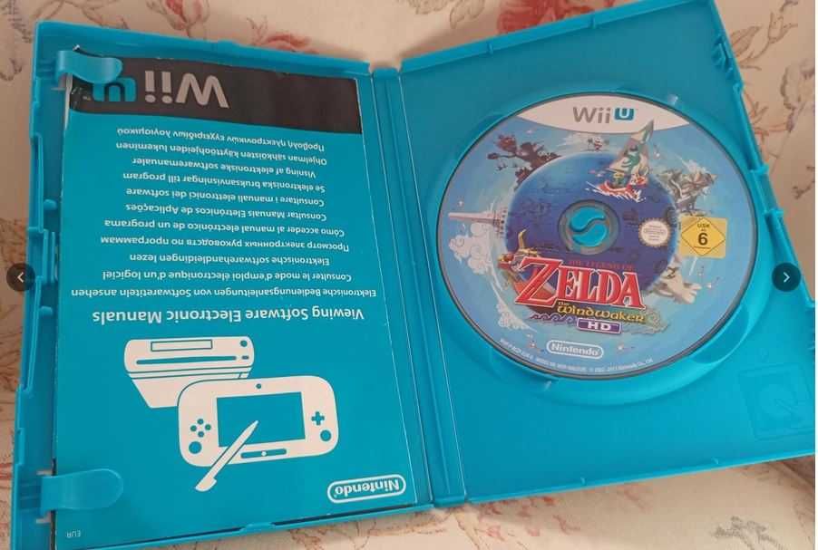 Jogo The legend of Zelda- The Wind waker HD para Wii U-NOVO- IDEAL P. PRESENTE  ANIV. OU NATAL