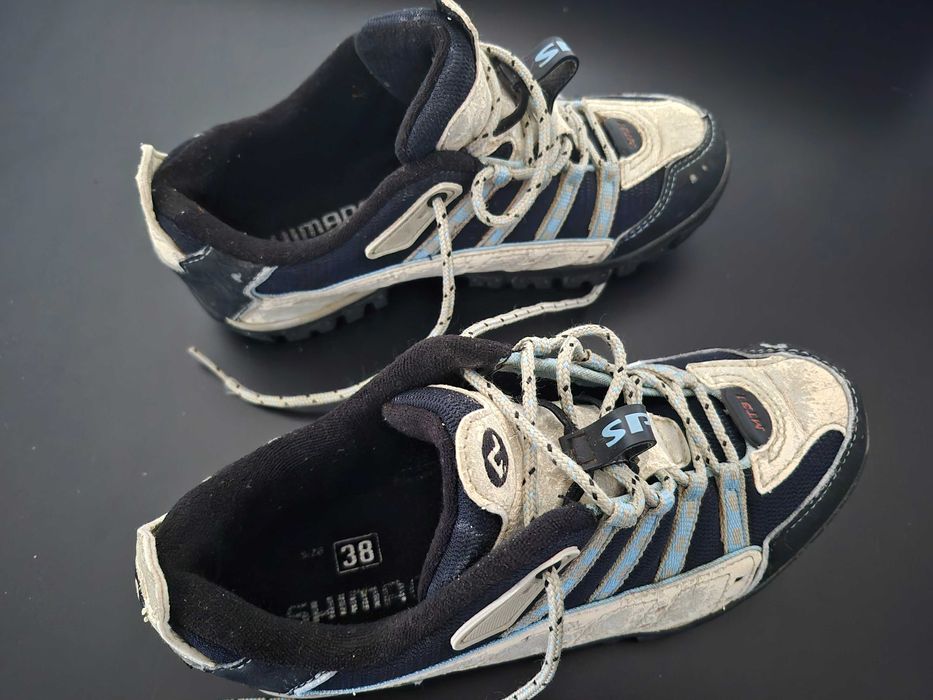 Sapatos ciclismo SHIMANO SH Mt31w - Bom estado