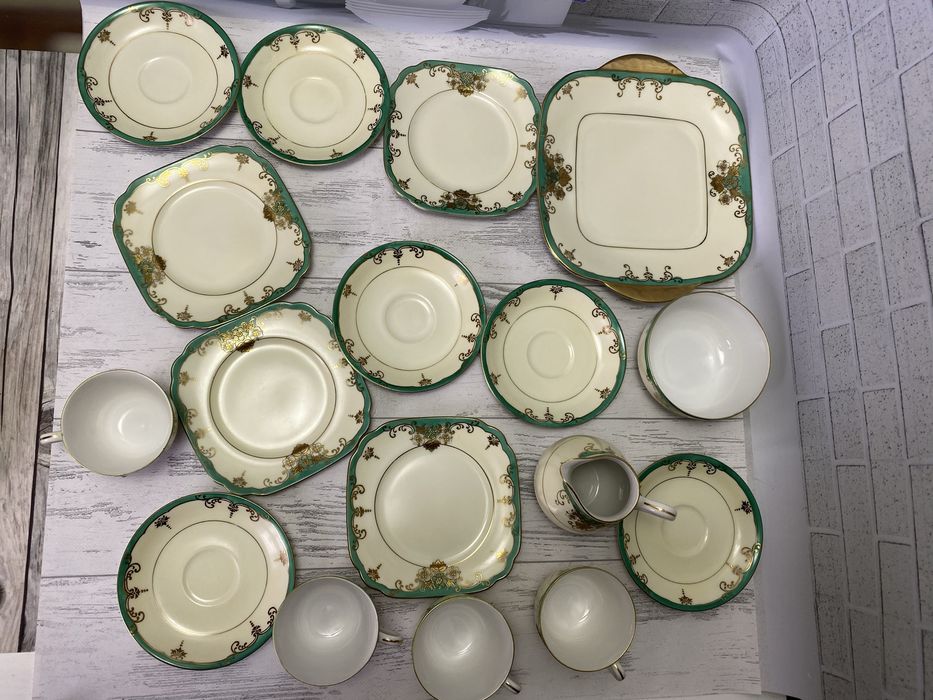 антикварний сервіз meito china made in Japan, hand painted