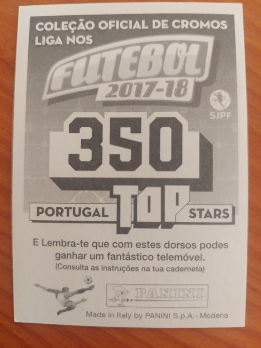 Cromo Cristiano Ronaldo época 17/18 n. 350