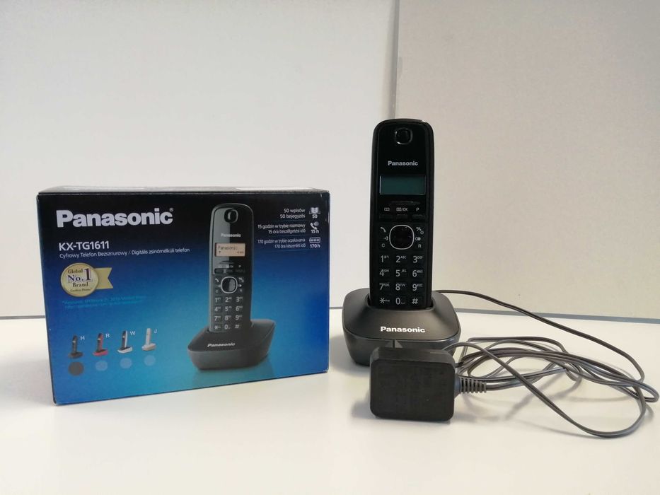 Cyfrowy Telefon Bezsznurowy PANASONIC KX-TG1611