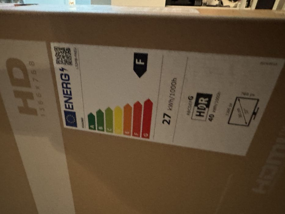 Xiaomi F 32" 81 cm HD Smart TV DVB-C/S/S2/T/T2