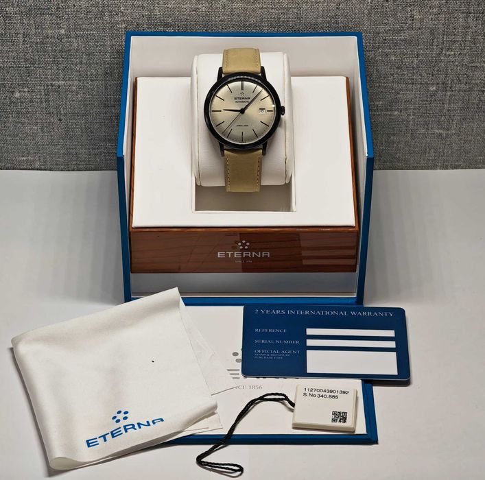 Чоловічий годинник Eterna Matic Automatic 40 mm Swiss made