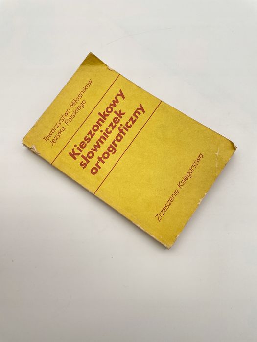Kieszonkowy Słowniczek Ortograficzny Walery Pisarek