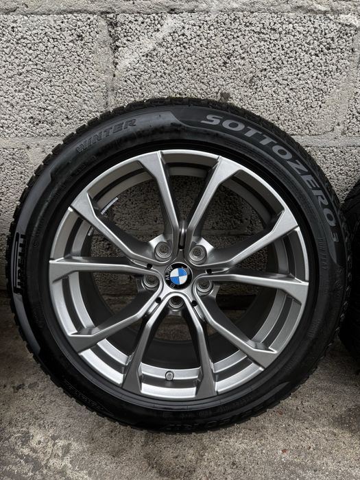 Oryginalne Koła Zimowe R17 5x112 BMW 3 G20 G21 Opony 225/50/17 TPMS