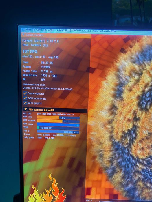Komputer gamingowy - Ryzen 5 3600, RX 6600 8GB, 16GB DDR4, SSD