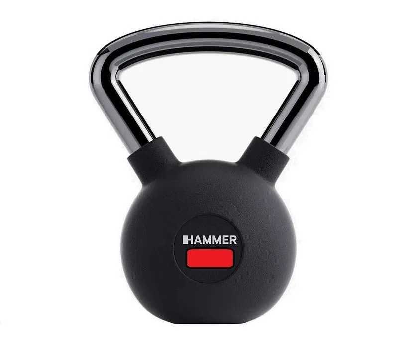 Kettlebell gumowany Hammer Premium 4 kg (dostępne inne wagi