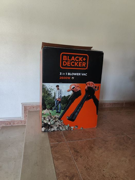 Black & Decker 3 em 1 Blower Vac – 2600W