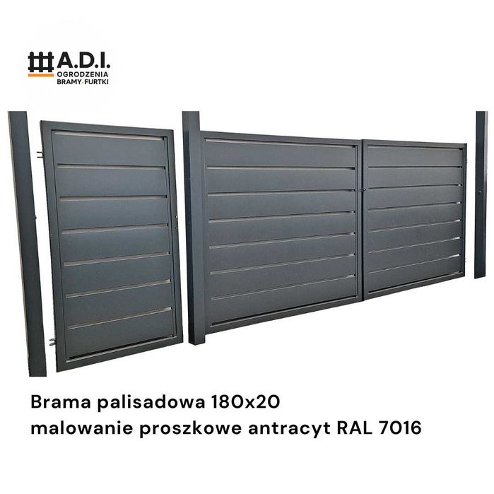 Ogrodzenia, bramy, furtki - sprzedaż i montaż, panel, siatka, palisada